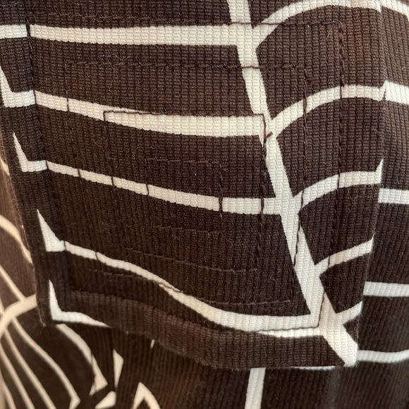 Tory Burch Palm Leaf Sleeveless Zipper Dress - Picture 4 of 14